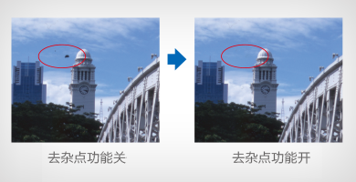 輕松去除雜點(diǎn)產(chǎn)品功能