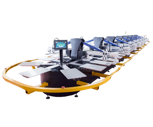 H5全伺服橢圓形成衣印花機(jī)